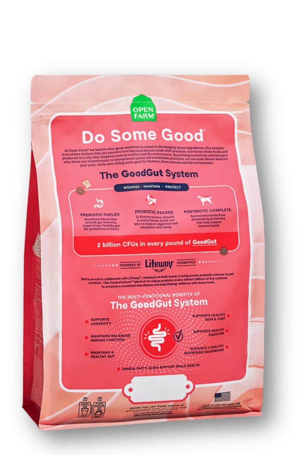 OPEN FARM GoodGut Grassfed Beef Dry Dog Food