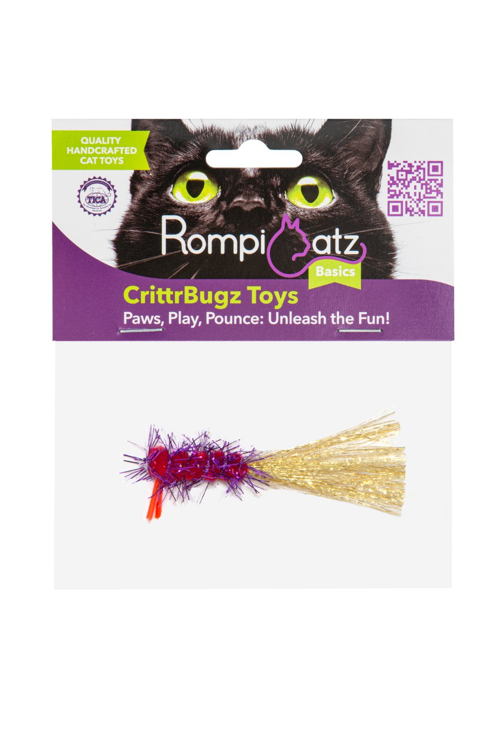 ROMPICATZ CrittrBugz Catapillar Toy