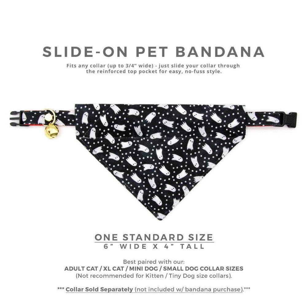 MADE BY CLEO Chasing Ghosts Bandana for Cats