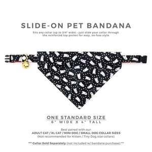 MADE BY CLEO Chasing Ghosts Bandana for Cats