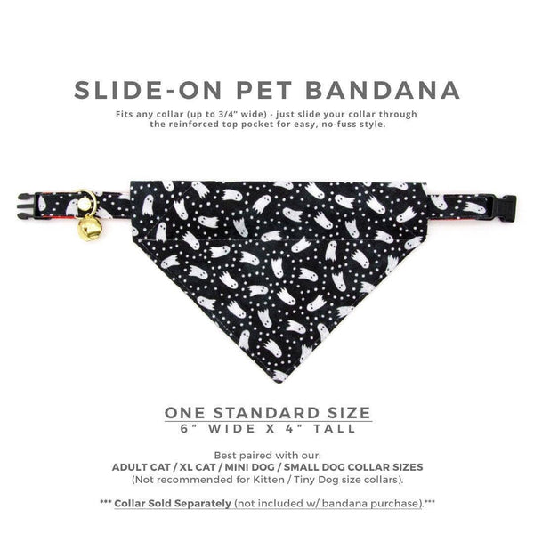 MADE BY CLEO Chasing Ghosts Bandana for Cats