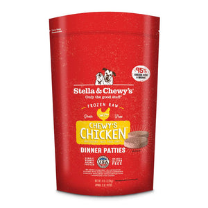 STELLA & CHEWY'S Frozen Dog Food Dinner Patties Chicken