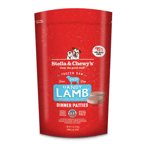 STELLA & CHEWY'S Frozen Dog Food Dinner Patties Dandy Lamb