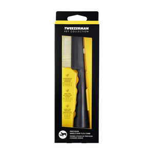 TWEEEZERMAN  PET Precision Single Row Flea Comb