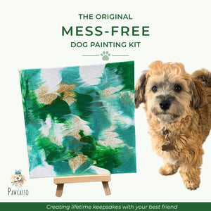 PAWCASSO ART CO Mess-Free Dog Painting Kit