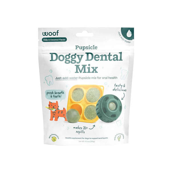 WOOF Dog Pupsicle Pops Dental Mix 5.5OZ