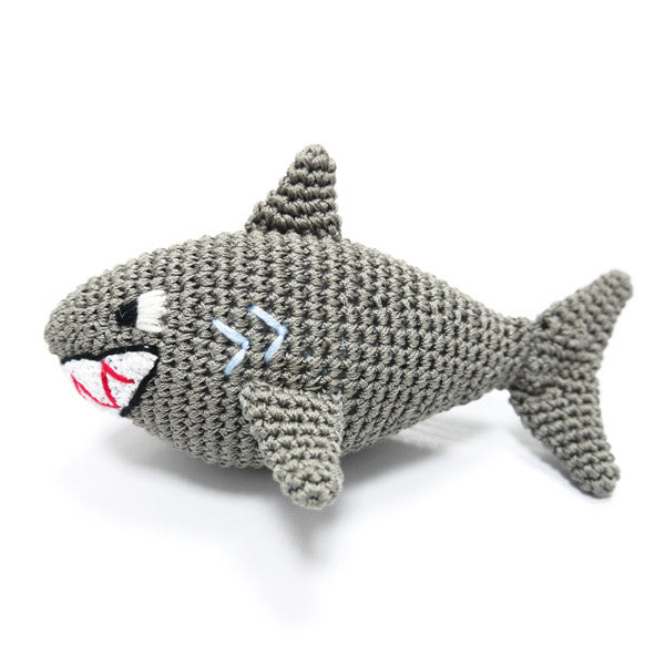 DOGO Crochet Dog Toy Shark