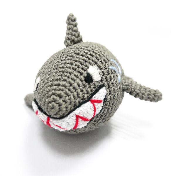DOGO Crochet Dog Toy Shark