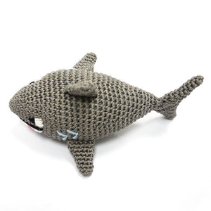 DOGO Crochet Dog Toy Shark