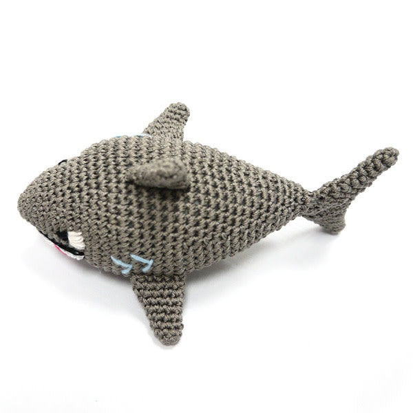 DOGO Crochet Dog Toy Shark