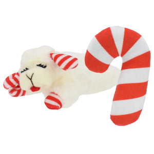 MULTIPET Lamb Chop Holiday Cat Toy 2pk