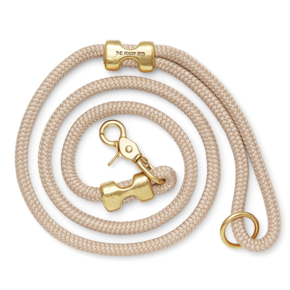 FOGGY DOG Flax Marine Rope Dog Leash