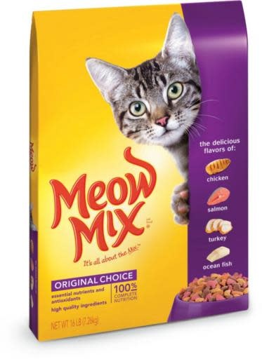 MEOW MIX Original Choice Cat Food 16LB