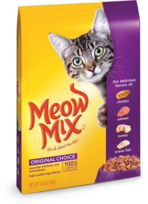 MEOW MIX Original Choice Cat Food 16LB