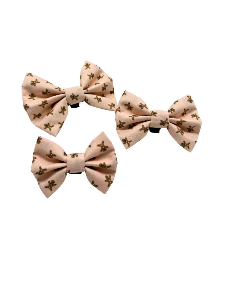 FISH & BONE Bow Tie Gingerbread Man