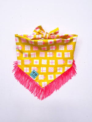 VELVET OUTPAW Birthday Presents Dog Bandana