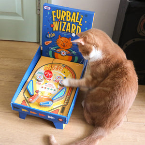 SUCK UK Cat Toy Pinball Machine
