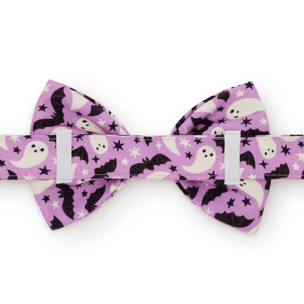 FOGGY DOG Spooky Season Glow-in-the-Dark Dog Bow Tie