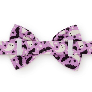 FOGGY DOG Spooky Season Glow-in-the-Dark Dog Bow Tie