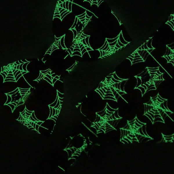 MADE BY CELO Spooky Spiderwebs Bandana for Cats