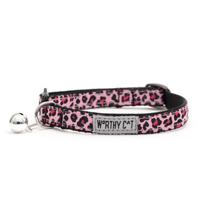 WORTHY DOG  Cat Collar Leopard