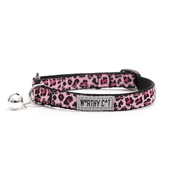 WORTHY DOG  Cat Collar Leopard