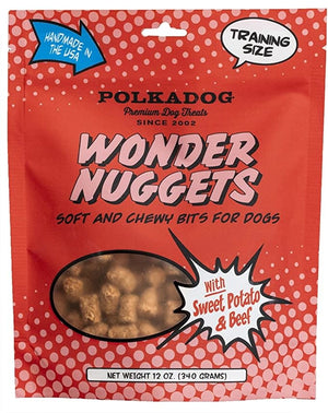 POLKA DOG Wonder Nuggets Treats Beef 10oz