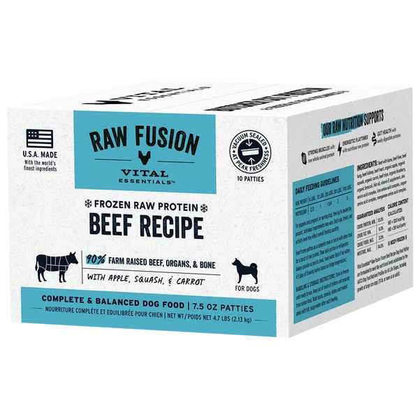 VITAL ESSENTIALS Fusion Raw Frozen Dog Food 4.7 LB