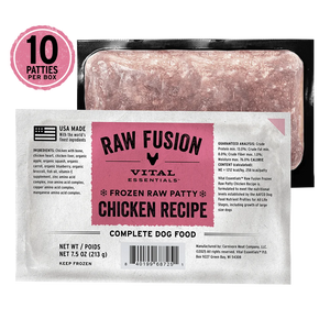 VITAL ESSENTIALS Fusion Raw Frozen Dog Food 4.7 LB