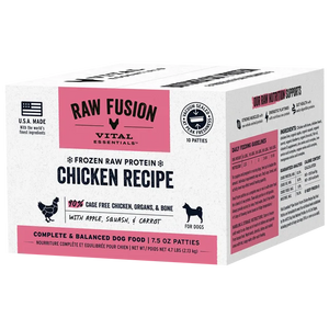 VITAL ESSENTIALS Fusion Raw Frozen Dog Food 4.7 LB
