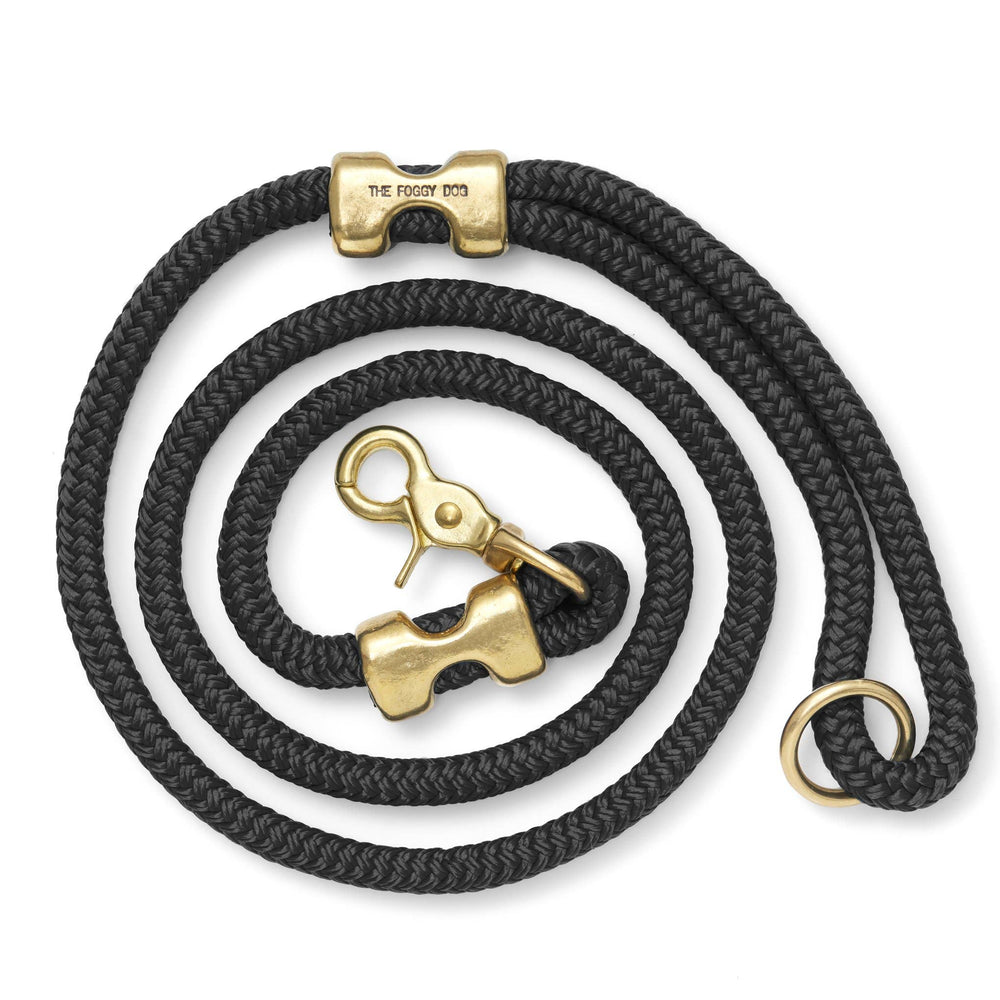 FOGGY DOG Onyx Marine Rope Dog Leash