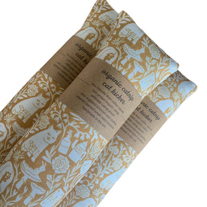 CIAO GATTO Cheshire and Alice Refillable Organic Catnip Kicker Cat Toy