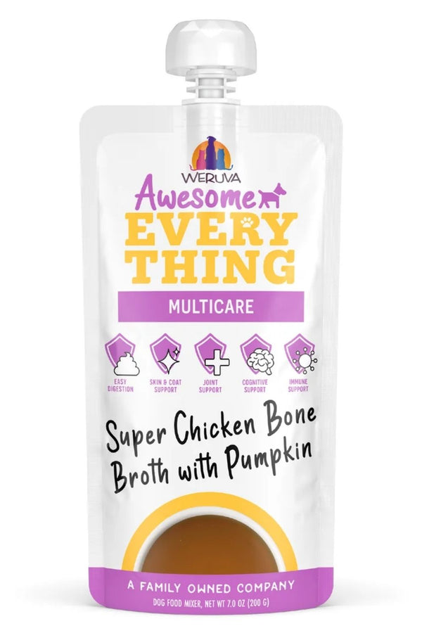 WEREVA Awesome Everything Super Chicken Bone Broth with Pumpkin