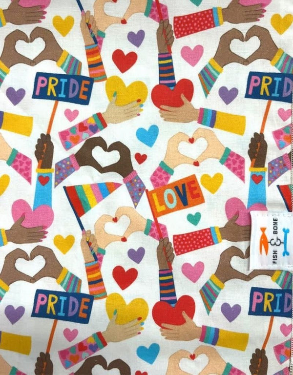 FISH & BONE Bandana Pride Love