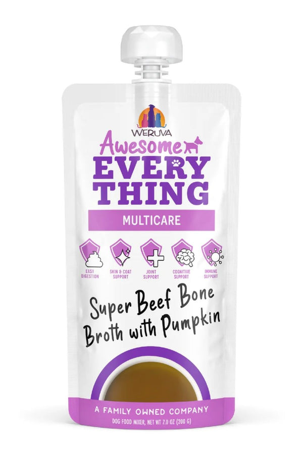 WEREVA Awesome Everything Super Beef Bone Broth with Pumpkin