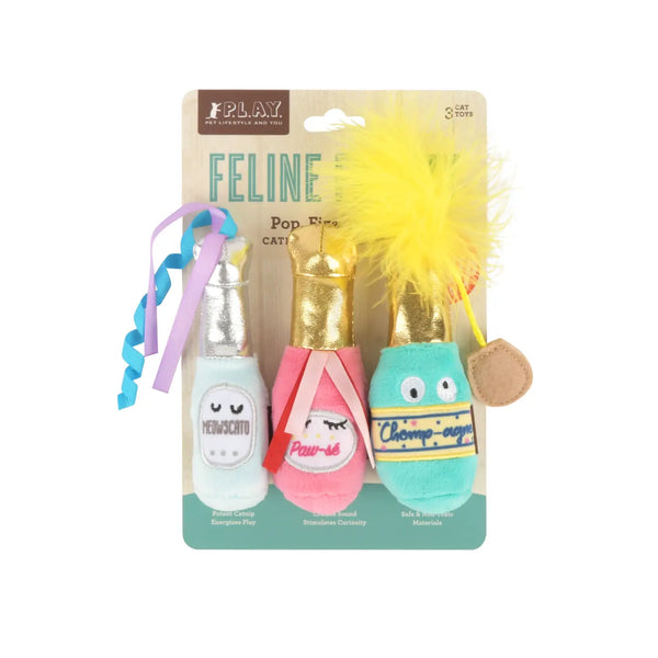 P.L.A.Y. Feline Frenzy Pop, Fizz, Meow Cat Toy