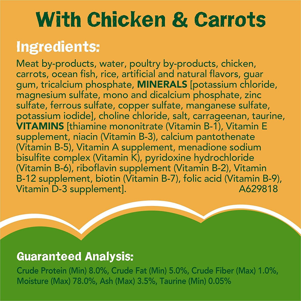 FRISKIES Farm Favorites Chicken Pate Wet Cat Food Case 24/5.5oz