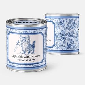 UNHINGED CANDLES Stabby Kitten Soy Candle 8OZ