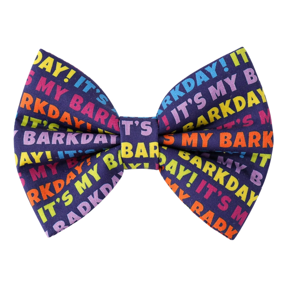 DAPPER DEXTER Bow Tie It's My Barkday