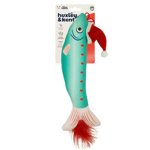 Huxley & Kent Merry Fishmas Sardine Kicker Cat Toy