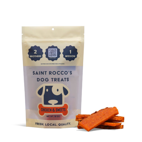 SAINT ROCCO'S DOG TREATS Chicken & Sweet Dog Treats