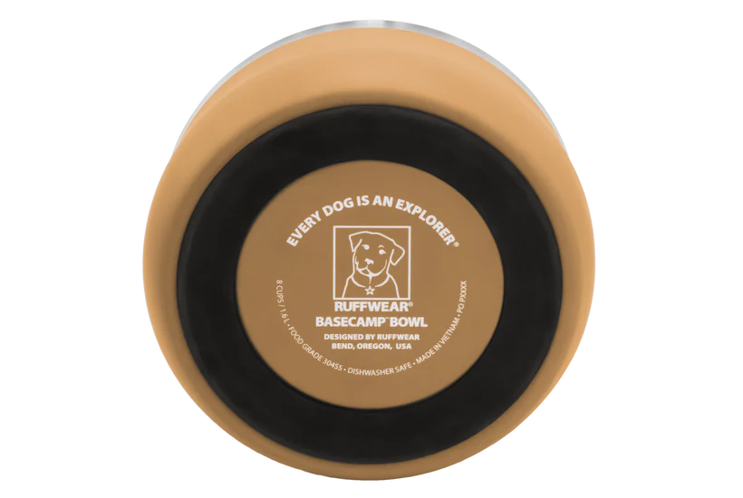 RUFFWEAR Basecamp Dog Bowl Cattail Tan