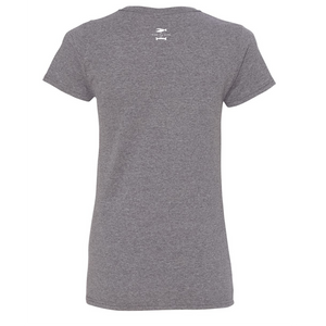 FISH & BONE Dog Icons Heart T-Shirt Graphite Heather