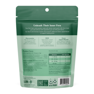 FERA PET ORGANICS Dog and Cat Hip and Joint Goat Milk Topper 6.34OZ