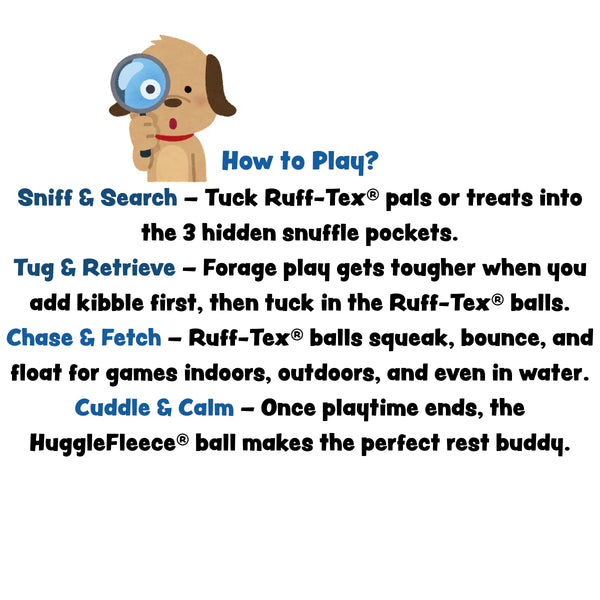 HUGGLEHOUNDS Hugglesnuffles Snufflespere Puzzle Snuffle