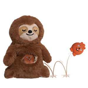 HUGGLEHOUNDS Hugglesnuffles Snuggle & Zoom Lazy Sloth