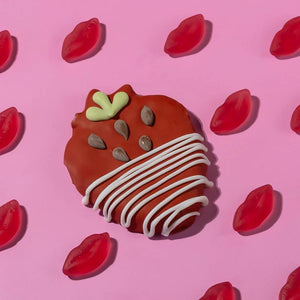 BOSCO & ROXY'S Chocolate Covered Strawberry Cookie
