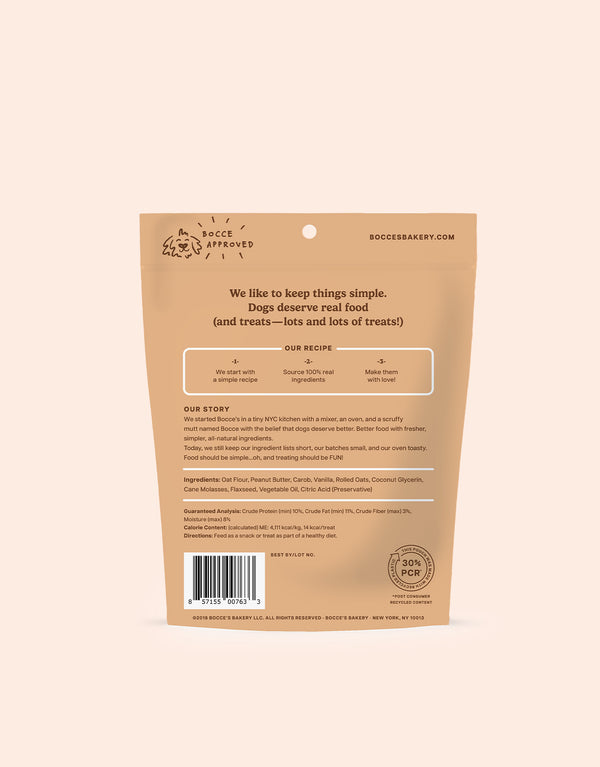 BOCCE'S Dog Training Bites Mud Pie Oh My 6OZ