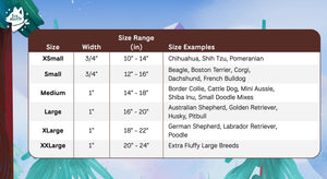 FOXMOTH Waterproof Biothane Dog Collar Modern Retro Design