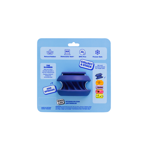 WAG LAB The Slobber Blue